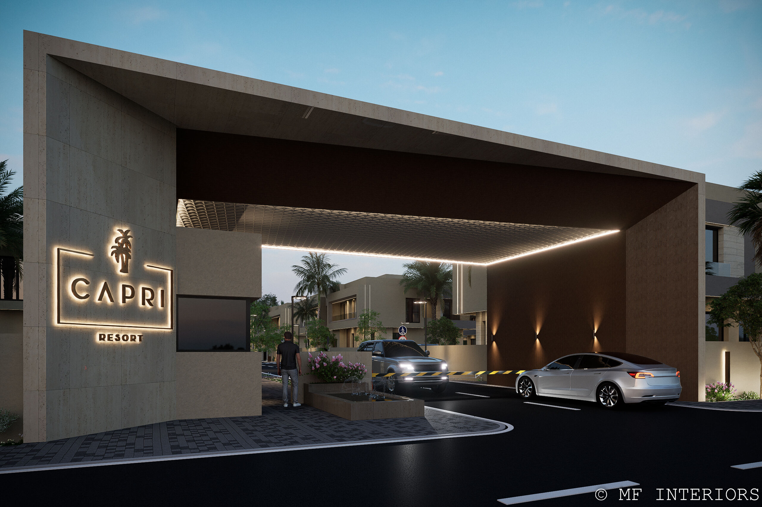 Capri Resort – groupement d’habitation par MF INTERIORS, vue 12