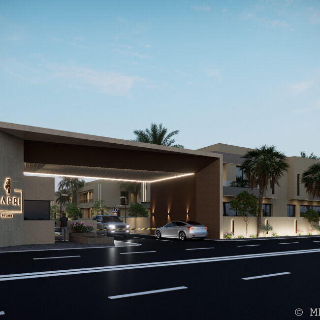 Capri Resort – groupement d’habitation par MF INTERIORS, vue 1