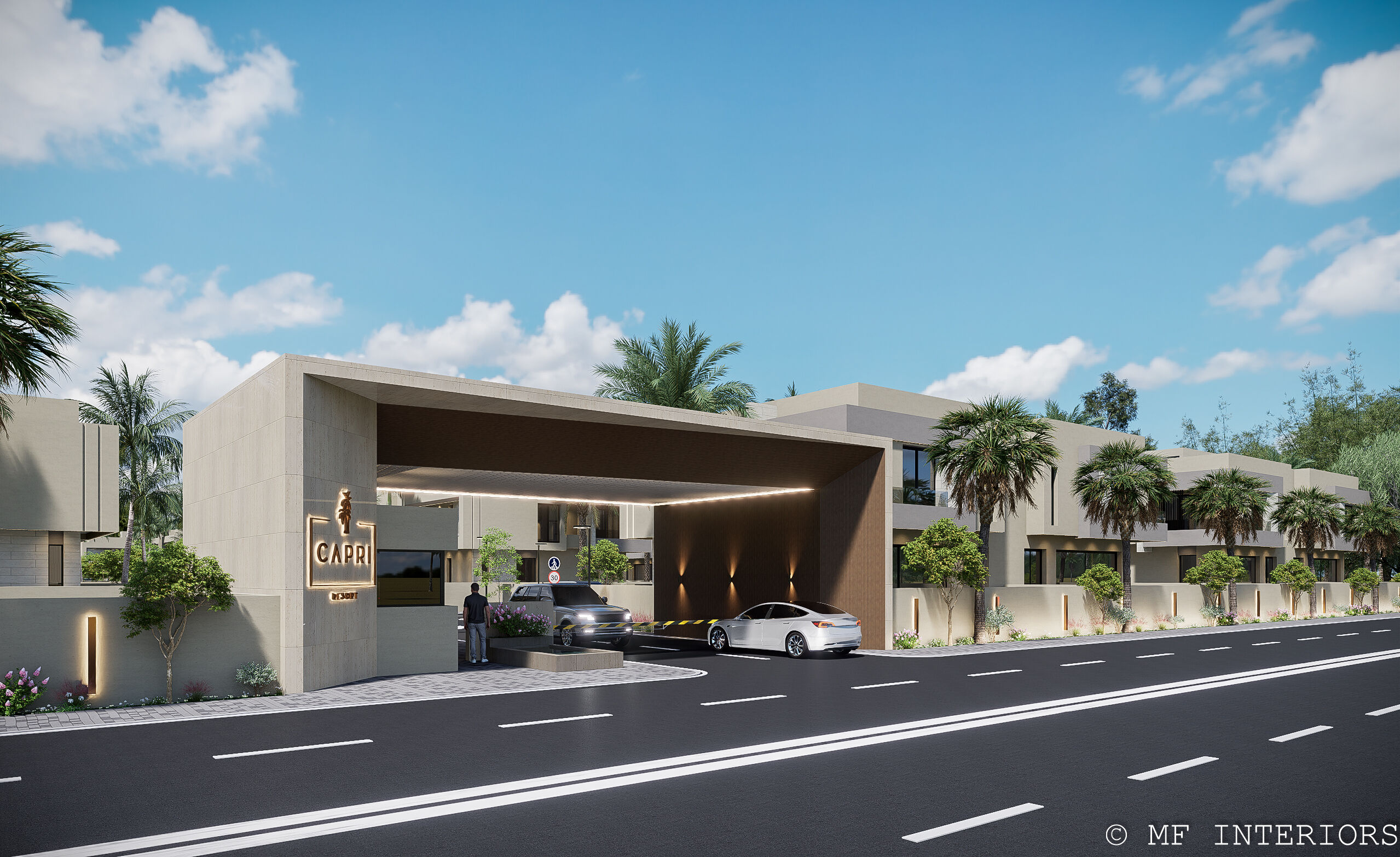 Capri Resort – groupement d’habitation par MF INTERIORS, vue 20