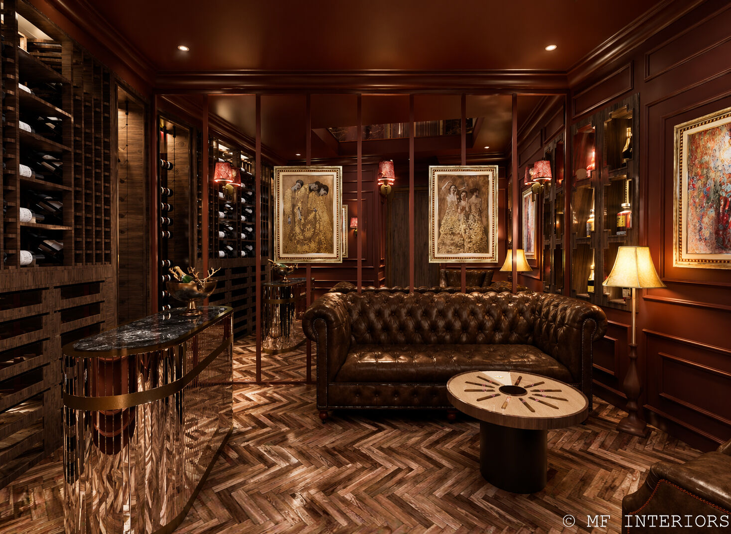 Caravan / La Pergola – aménagement de restaurant-bar par MF INTERIORS, vue 8
