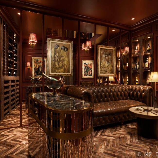 Caravan / La Pergola – aménagement de restaurant-bar par MF INTERIORS, vue 1