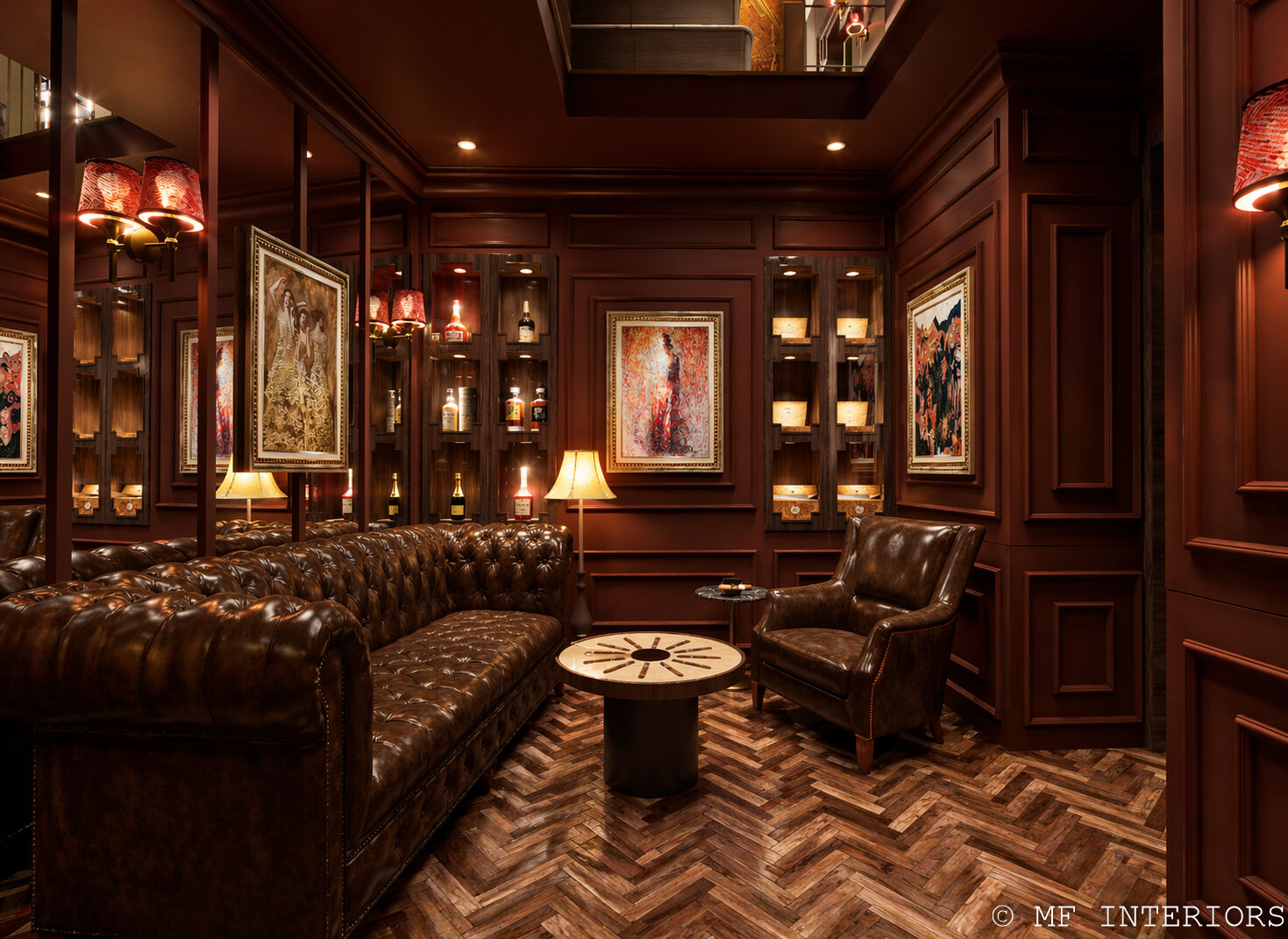 Caravan / La Pergola – aménagement de restaurant-bar par MF INTERIORS, vue 9
