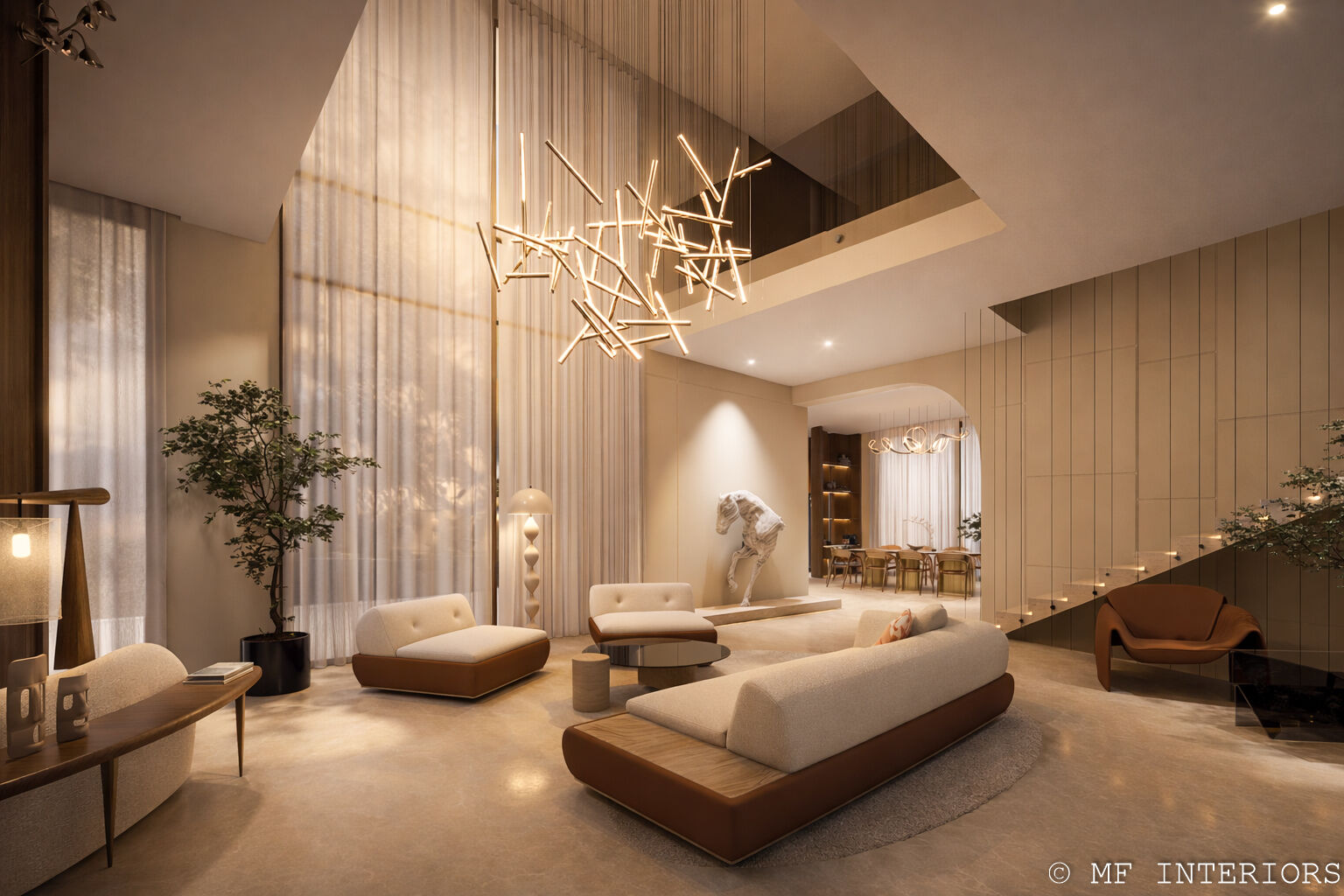 Villa Y – architecture d’intérieur de villa par MF INTERIORS, vue 3