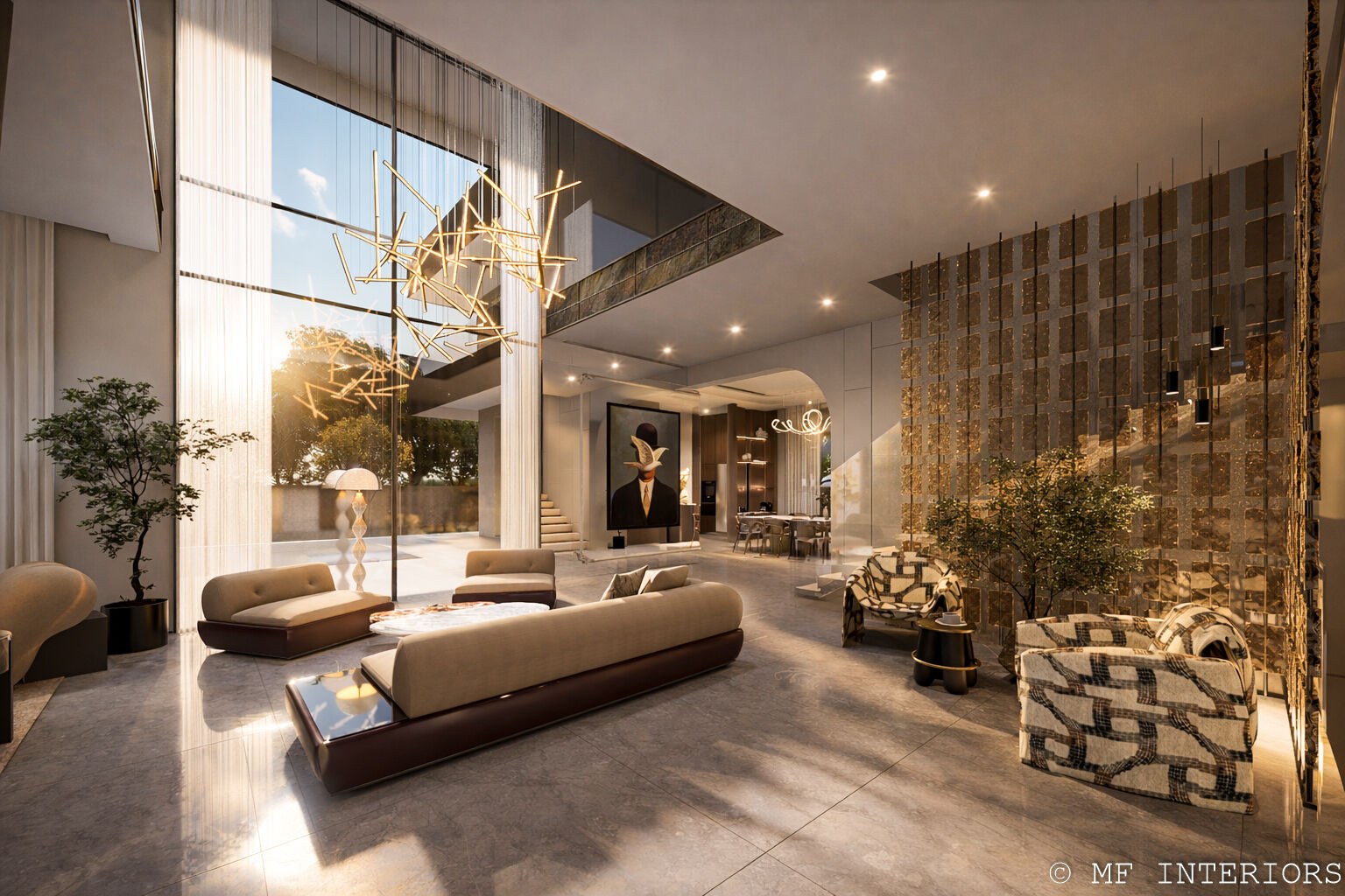 Villa Y – architecture d’intérieur de villa par MF INTERIORS, vue 1