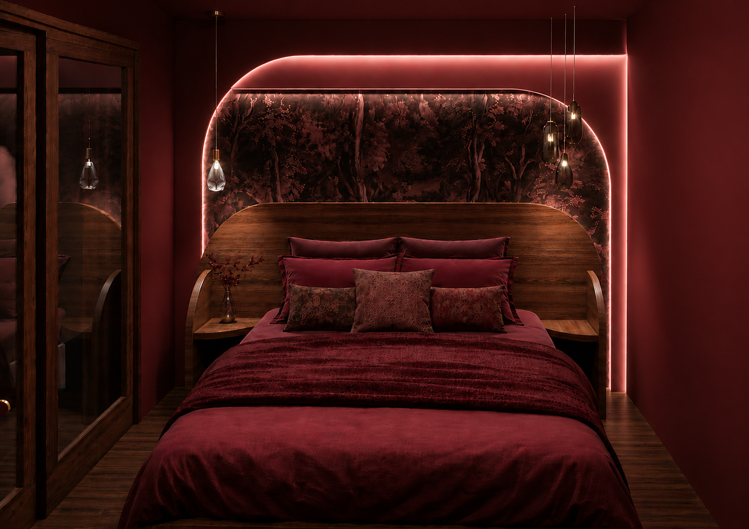 Appart'hôtel 6 – architecture d’intérieur résidentielle par MF INTERIORS, vue 2