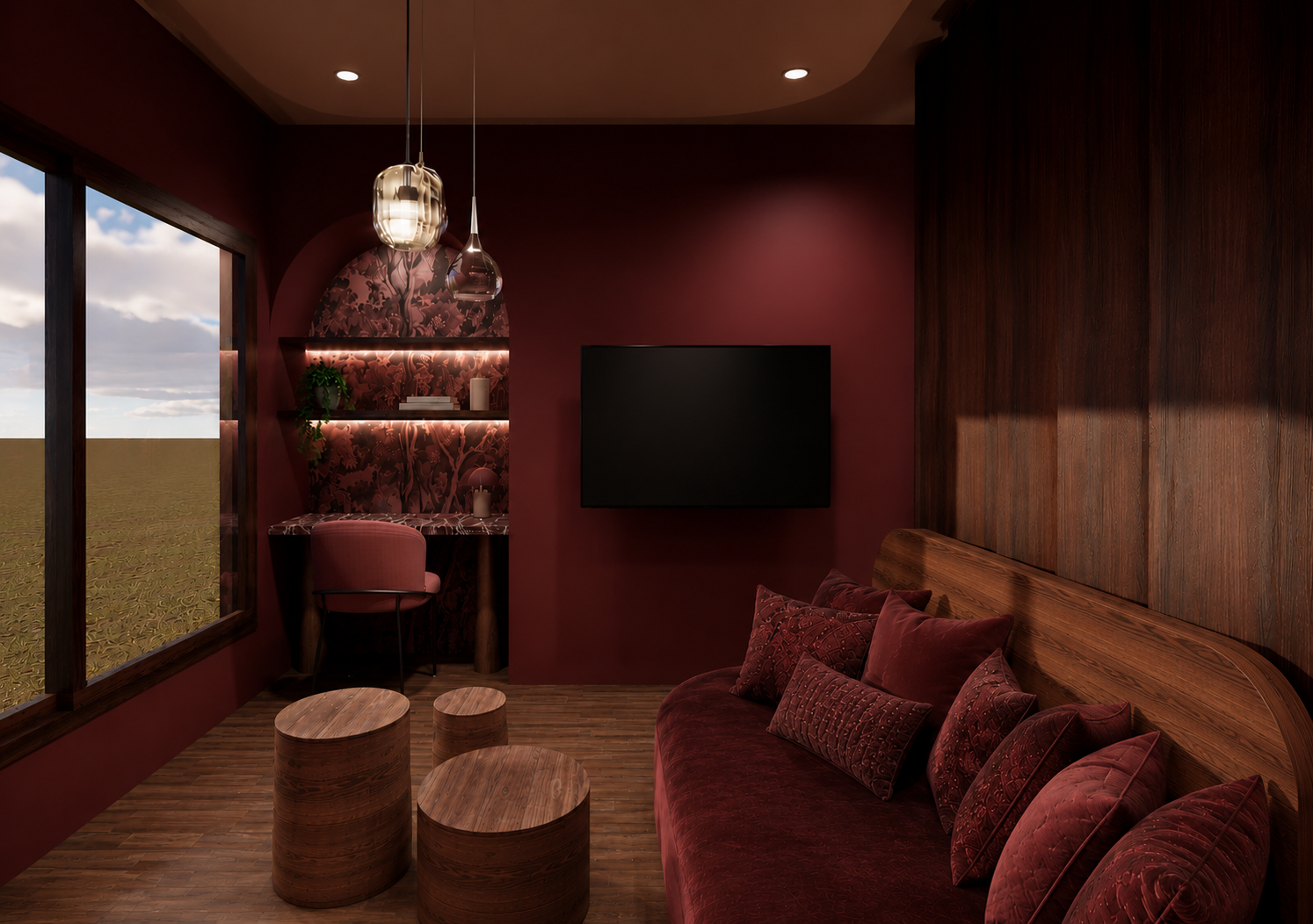 Appart'hôtel 6 – architecture d’intérieur résidentielle par MF INTERIORS, vue 4