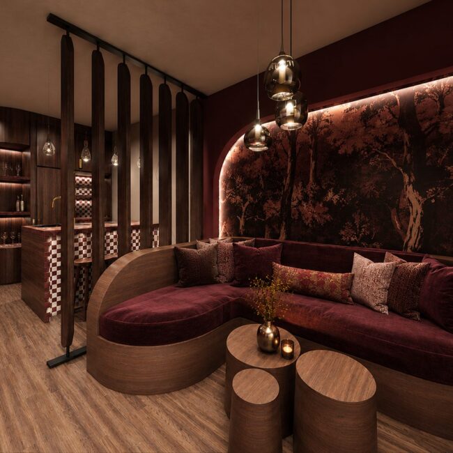 Appart'hôtel 6 – architecture d’intérieur résidentielle par MF INTERIORS, vue 1