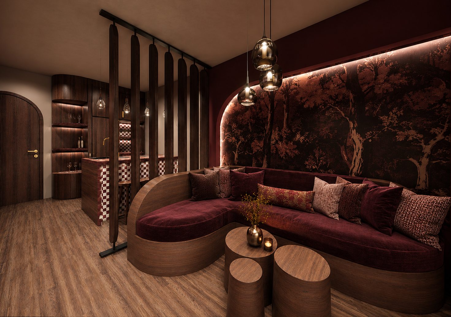 Appart'hôtel 6 – architecture d’intérieur résidentielle par MF INTERIORS, vue 10