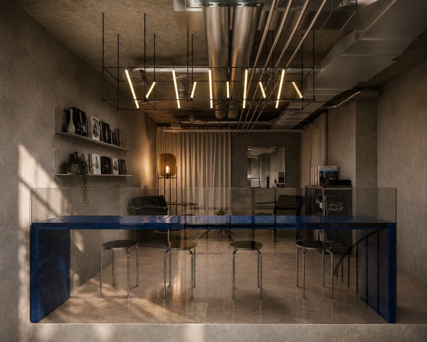 Coffee shop à Marrakech – aménagement commercial par MF INTERIORS, vue 6